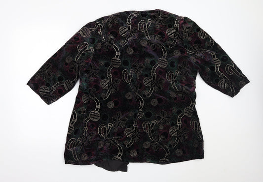 C&A Womens Multicoloured   Jacket Blazer Size 20