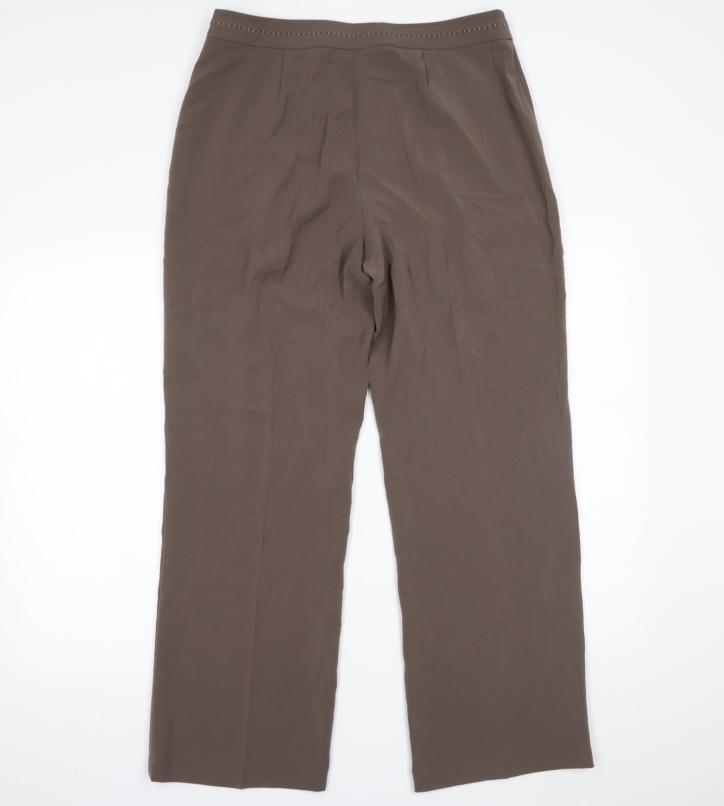 Gerry Weber Womens Brown   Trousers  Size 16 L28 in