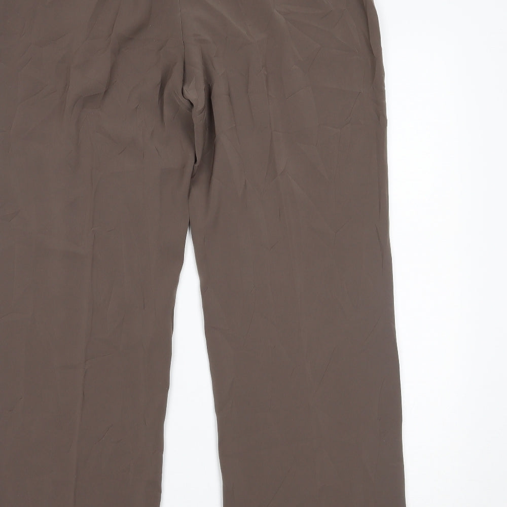Gerry Weber Womens Brown   Trousers  Size 16 L28 in