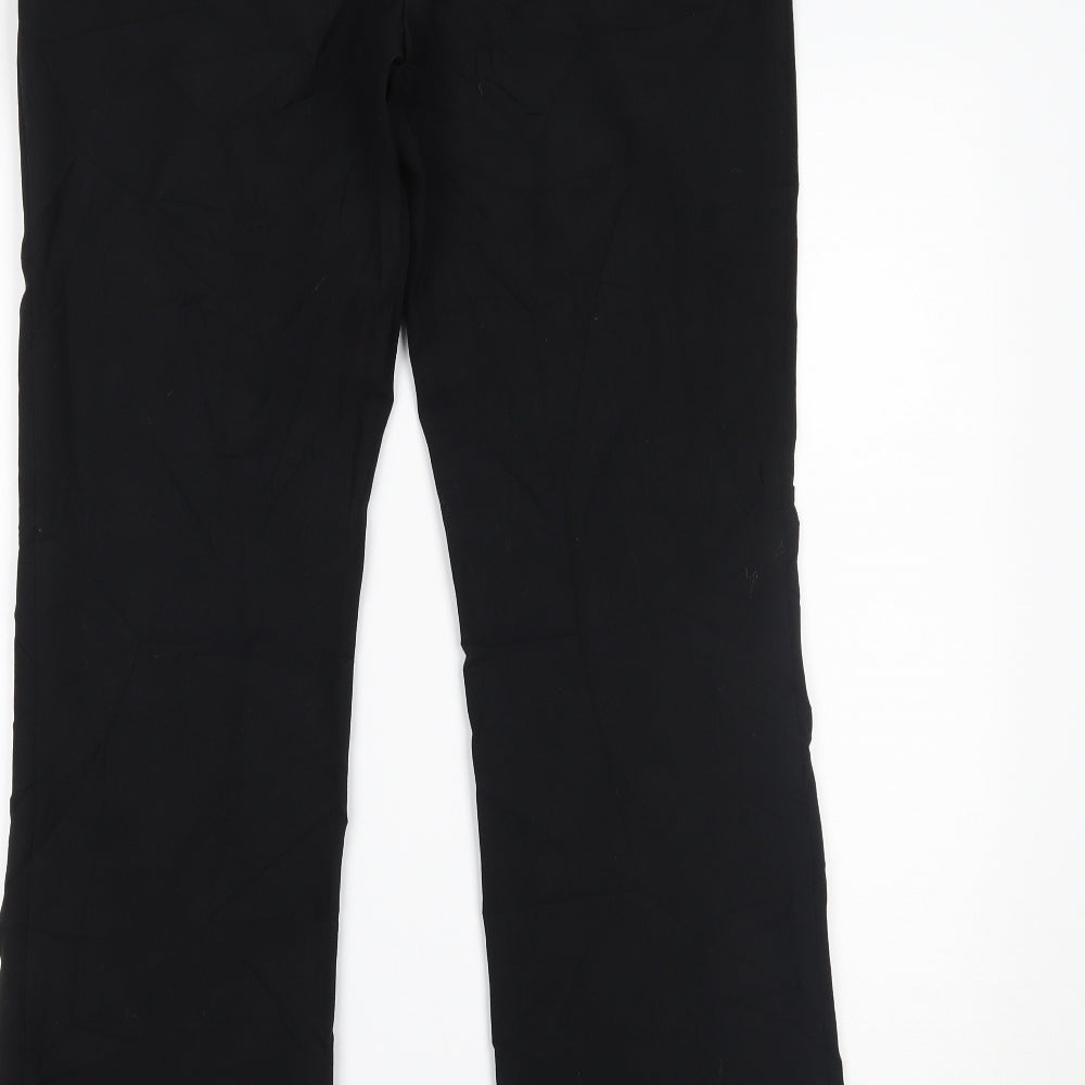 Marks and Spencer Womens Black   Trousers  Size 10 L29 in