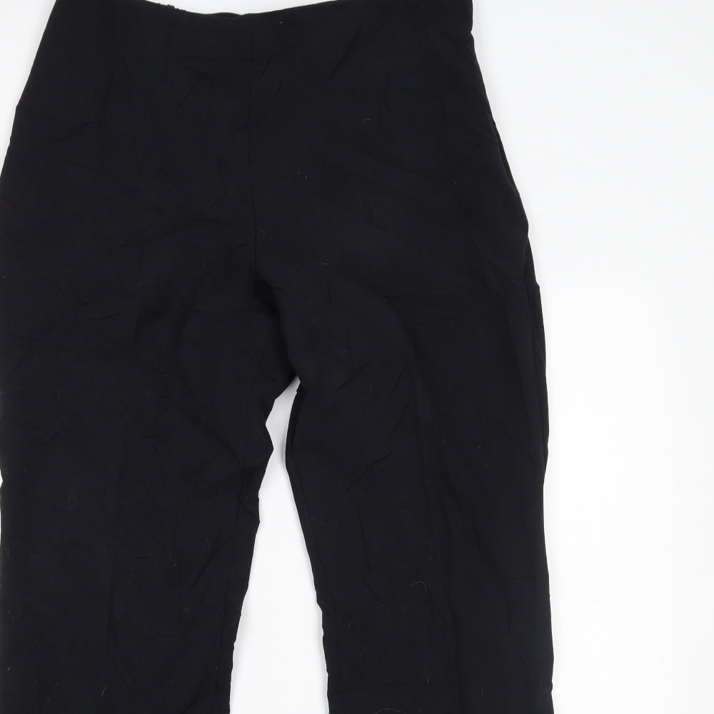 Marks and Spencer Womens Black   Trousers  Size 12 L29 in