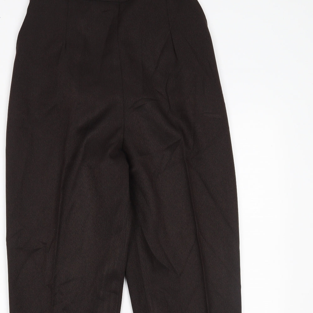 Preworn Womens Brown   Trousers  Size 16 L24 in