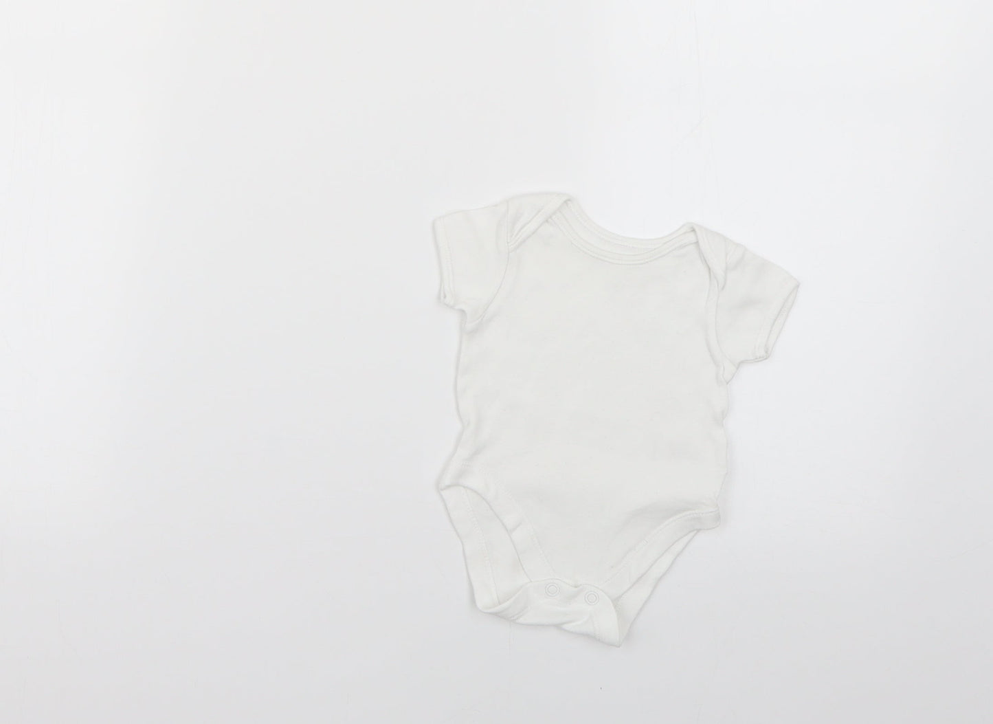George Baby White   Babygrow One-Piece Size 0-3 Months