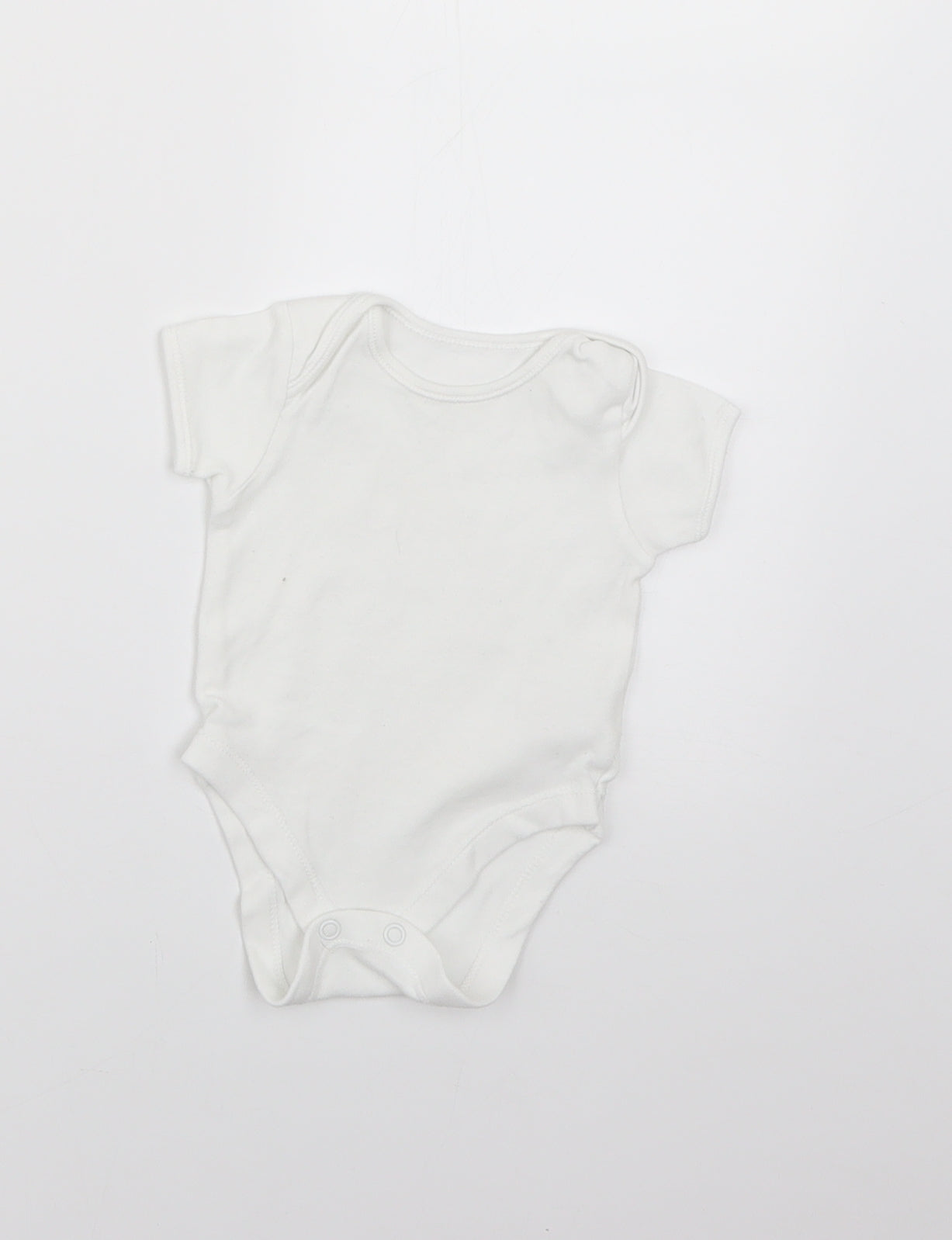 George Baby White   Babygrow One-Piece Size 0-3 Months