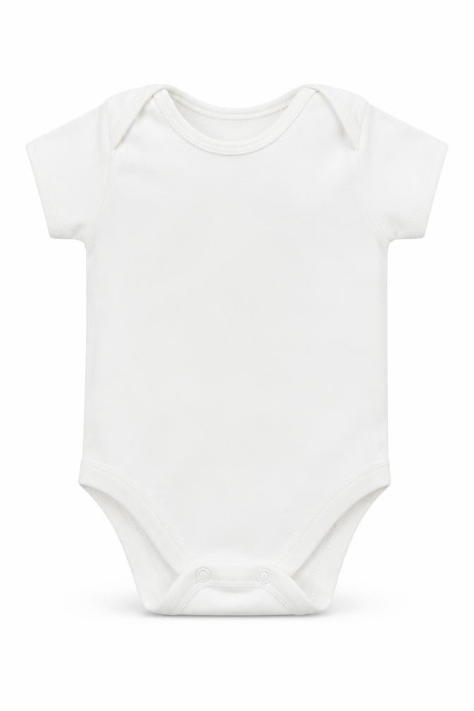George Baby White   Babygrow One-Piece Size 0-3 Months