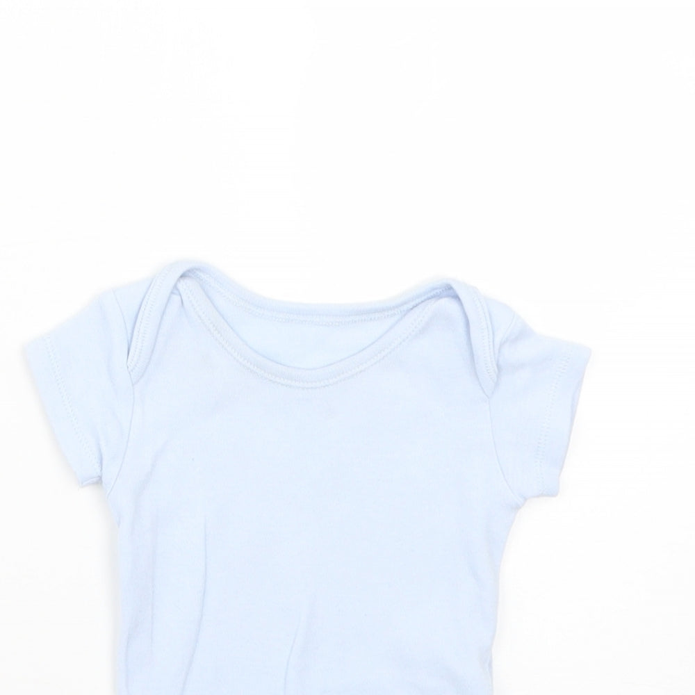 Nutmeg Baby Blue   Babygrow One-Piece Size 0-3 Months