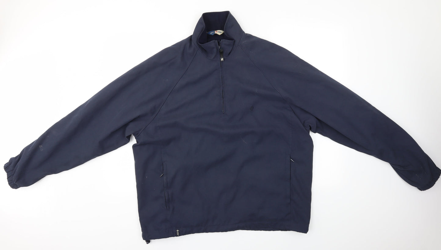 M&S Mens Blue   Jacket Coat Size M  - VIEW FROM