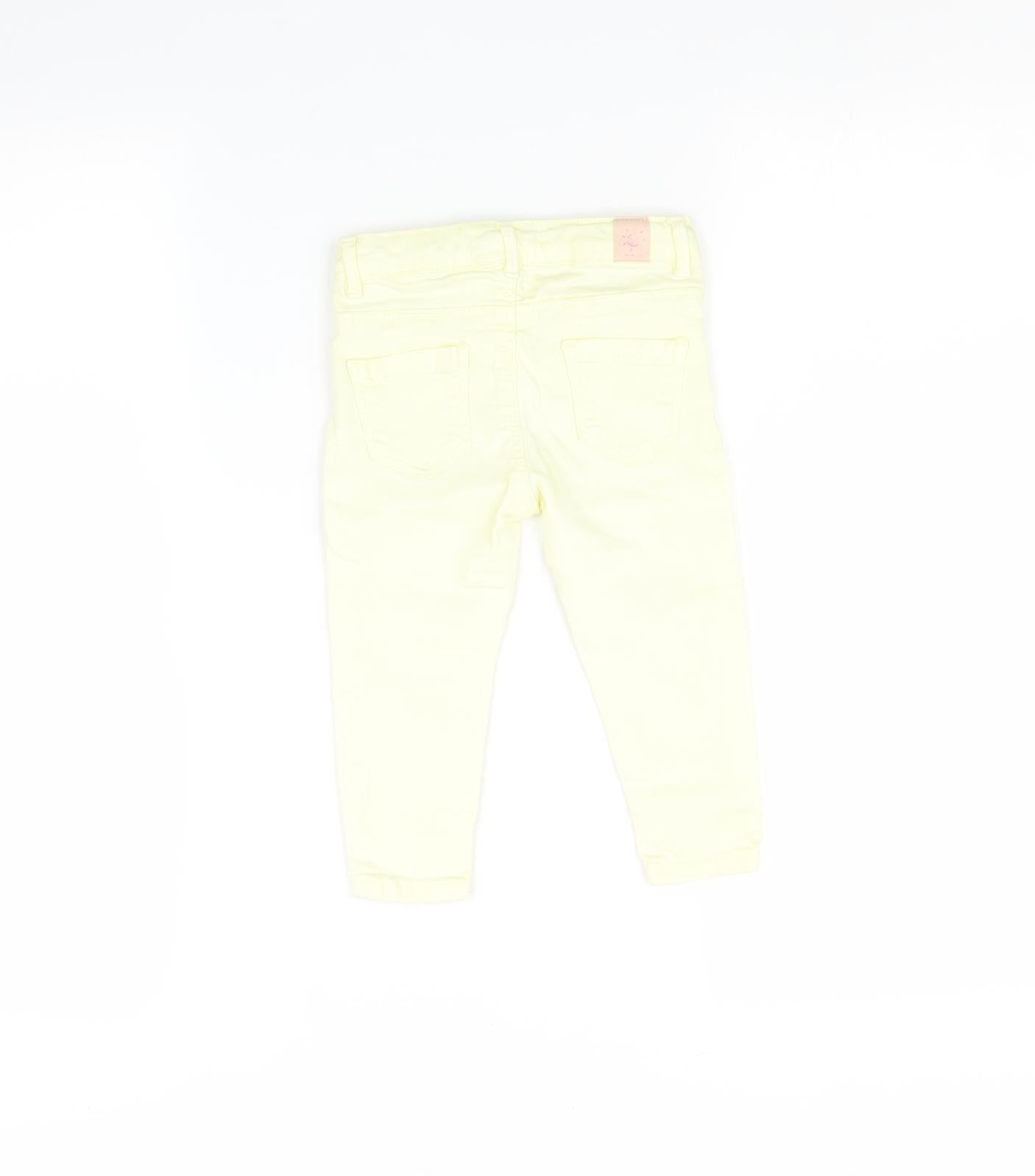 Zara Baby Yellow    Trousers Size 12-18 Months