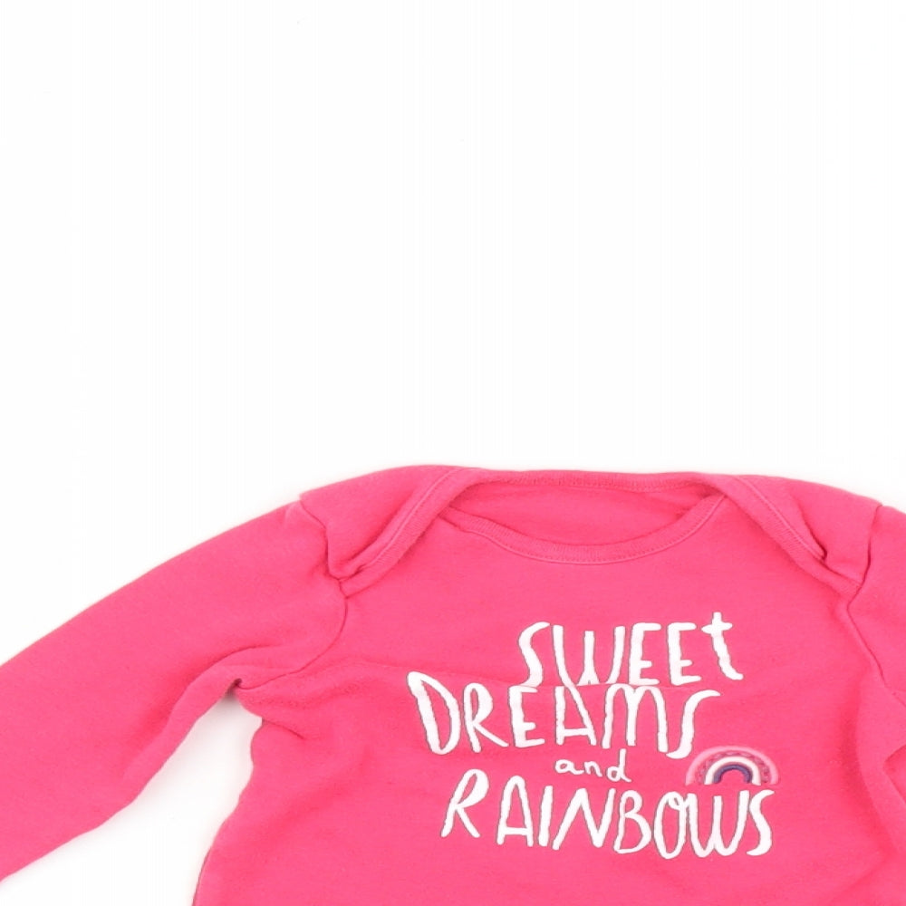 F&F Baby Pink   Basic T-Shirt Size 6-9 Months