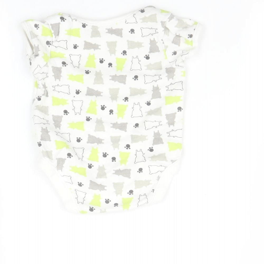 George Baby Multicoloured   Romper One-Piece Size 0-3 Months  - Bunny print