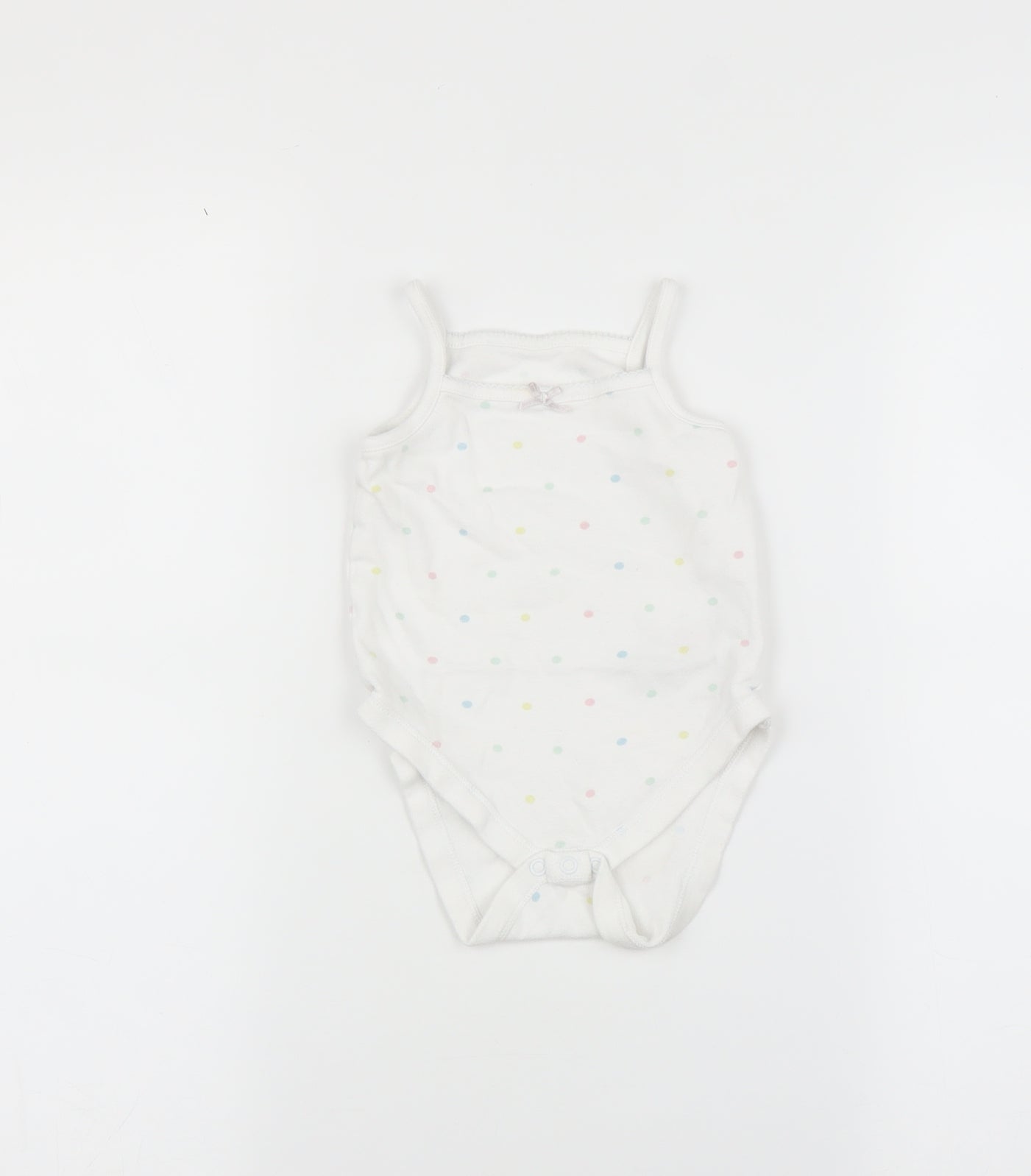 Primark Baby Multicoloured Polka Dot  Romper One-Piece Size 9-12 Months