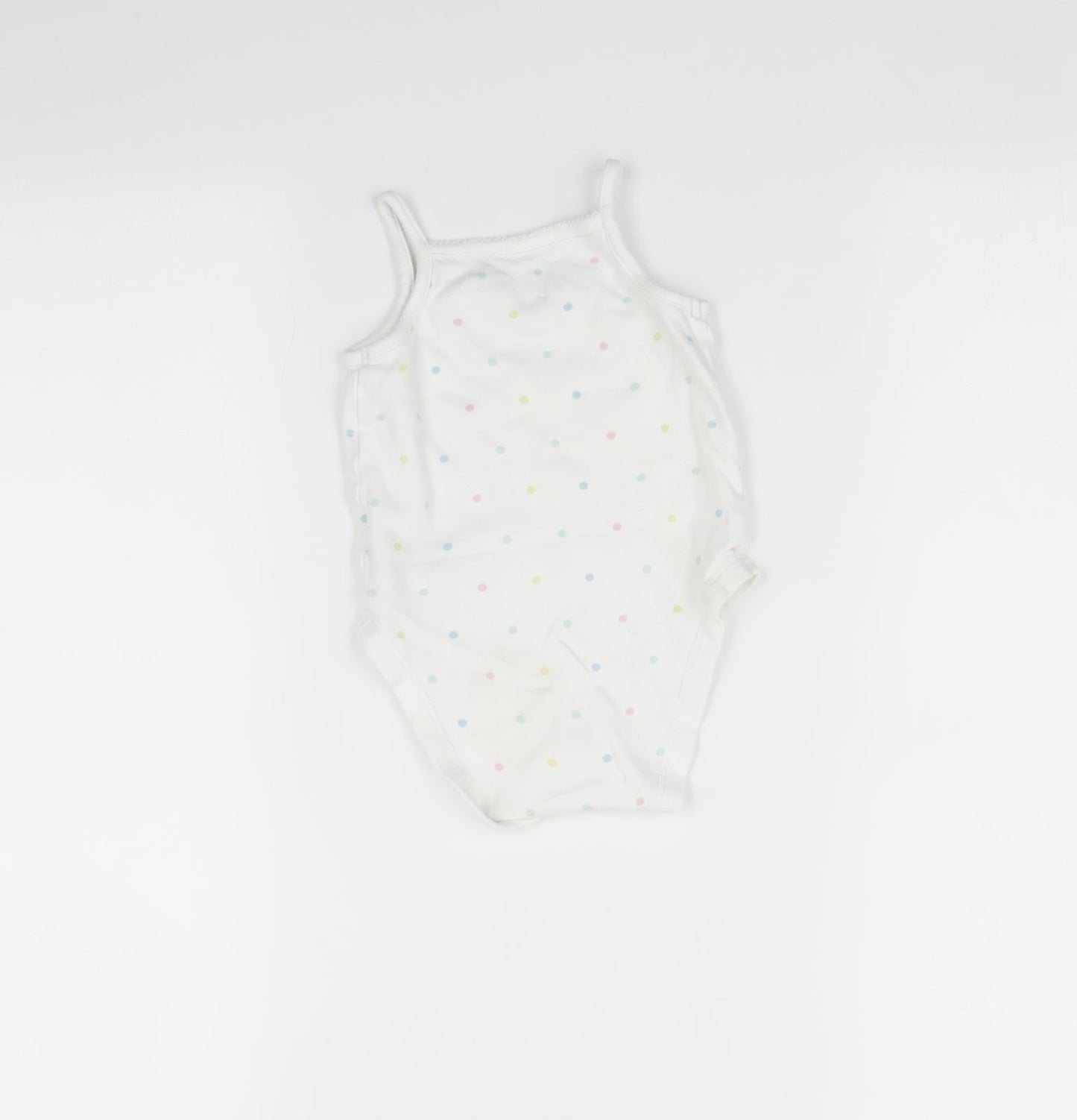 Primark Baby Multicoloured Polka Dot  Romper One-Piece Size 9-12 Months