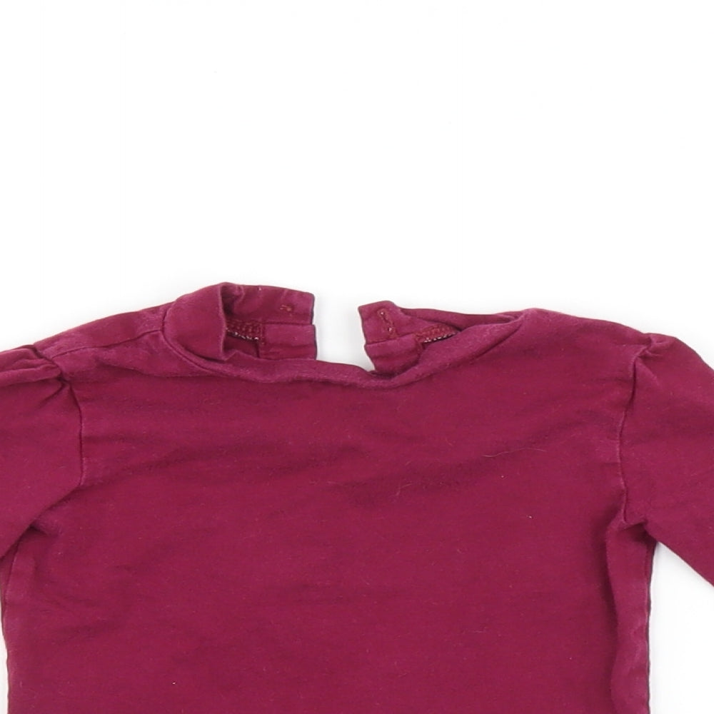 Early days Baby Purple   Basic T-Shirt Size 9-12 Months