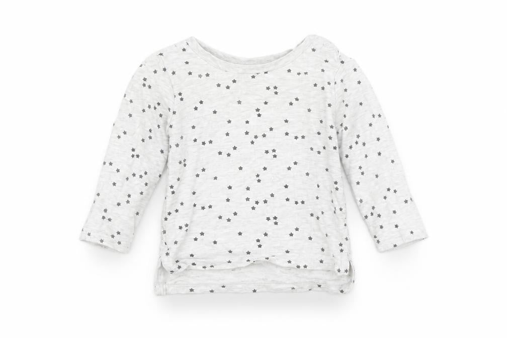 Primark Baby Grey   Basic T-Shirt Size 6-9 Months
