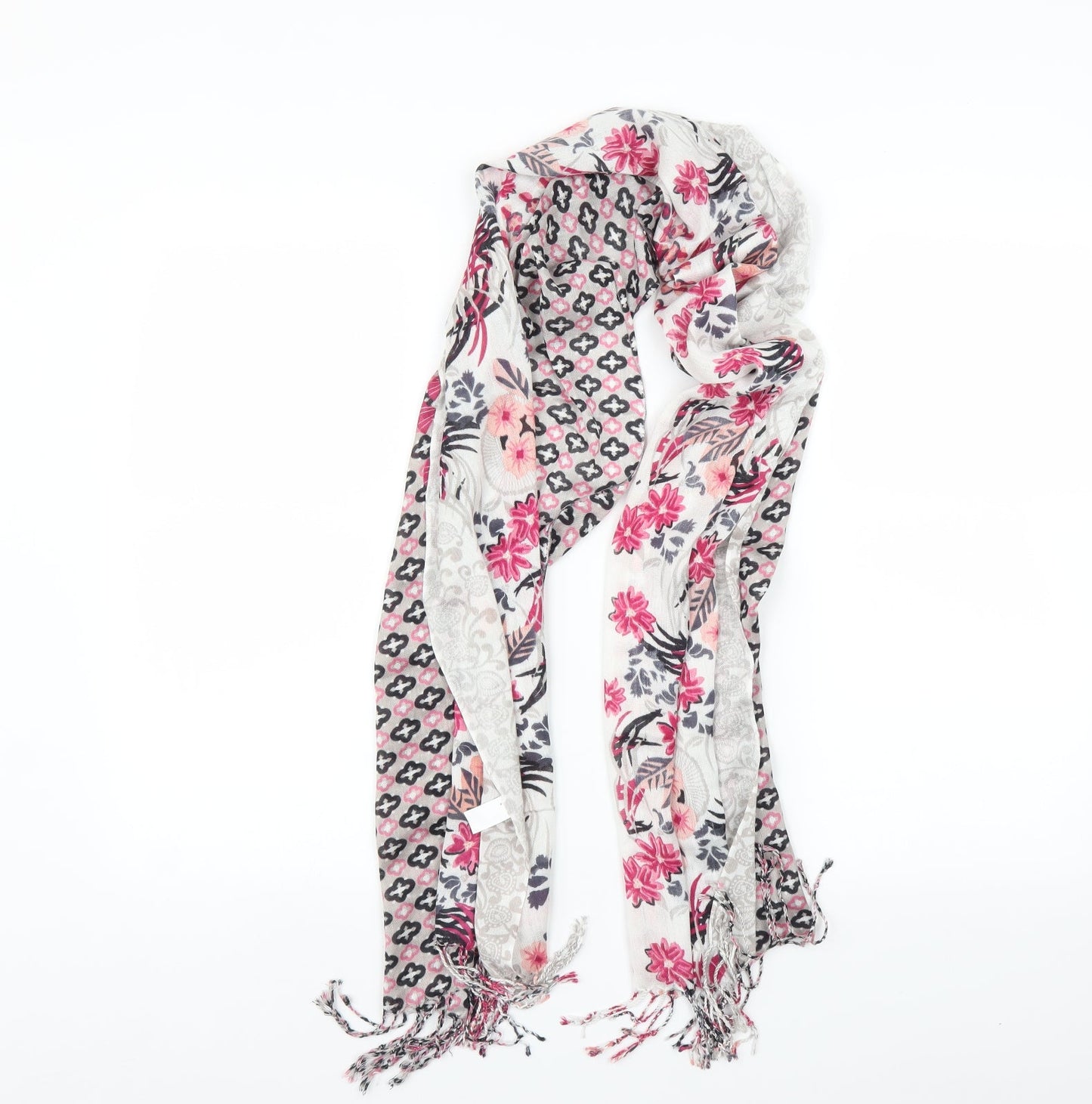 Preworn Womens Multicoloured Floral   Scarf