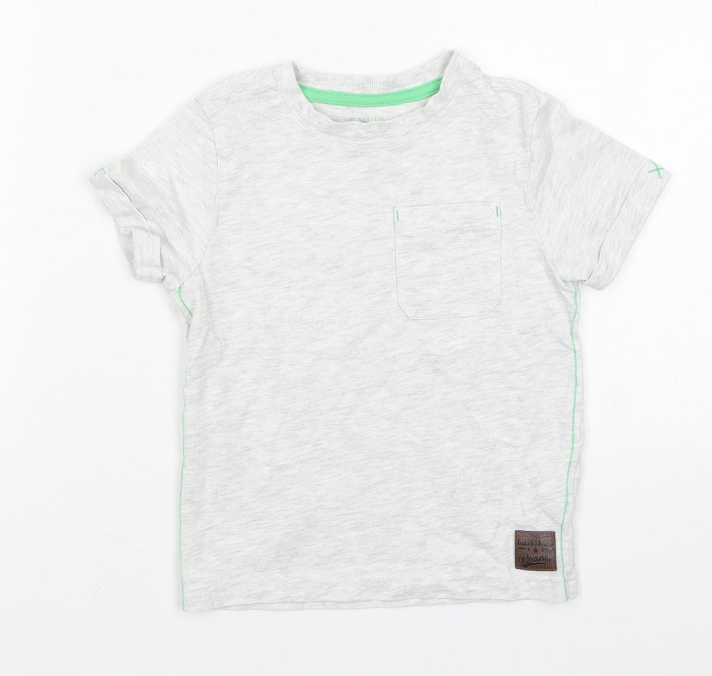 F&F Boys Grey   Basic T-Shirt Size 2-3 Years