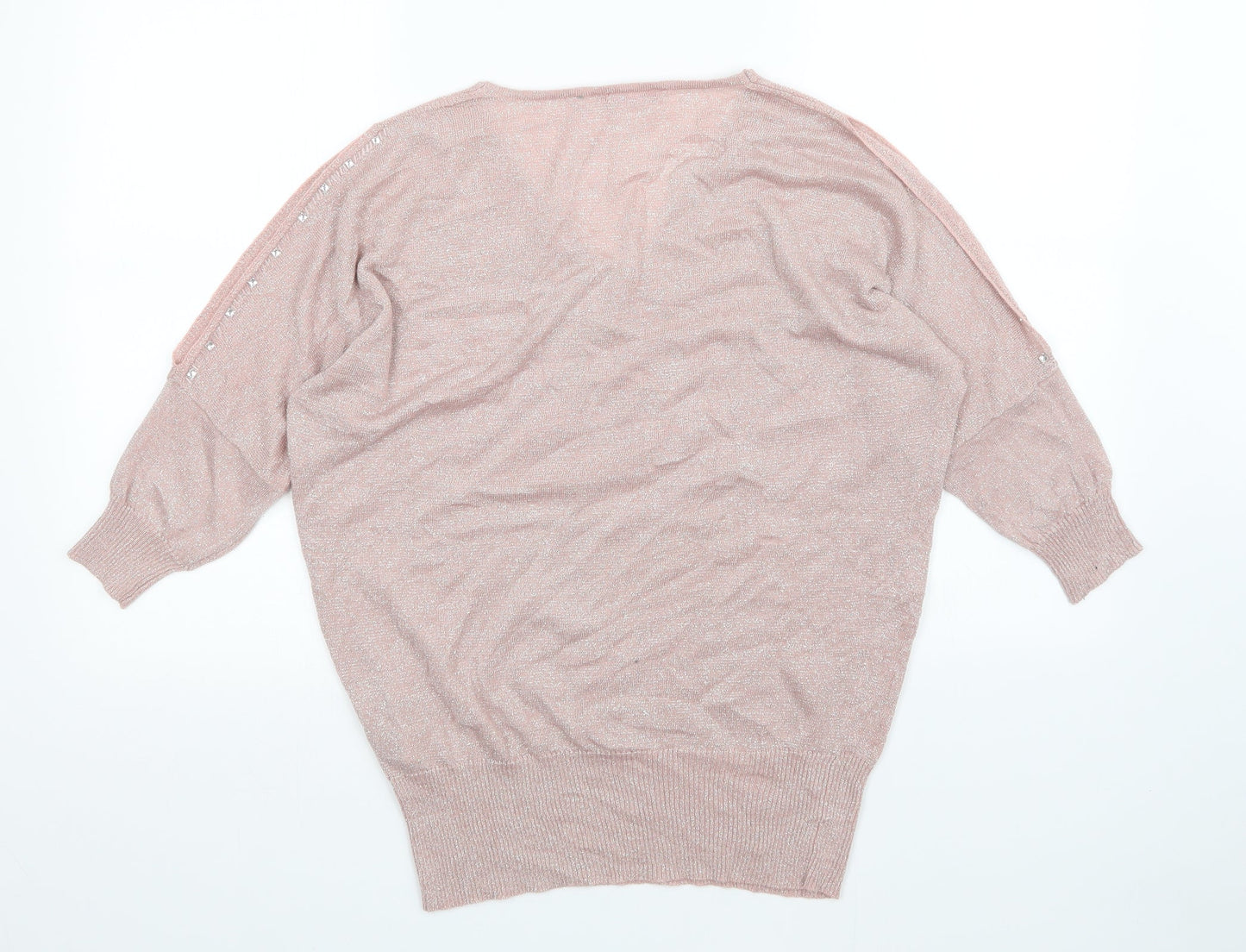 Together Womens Pink   Pullover Jumper Size 16