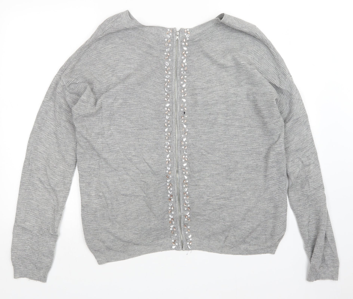 NEXT Womens Grey   Pullover Jumper Size 12