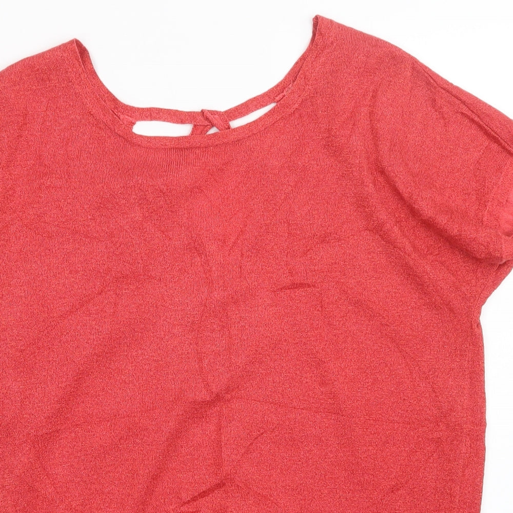 NEXT Womens Red   Pullover Jumper Size 14