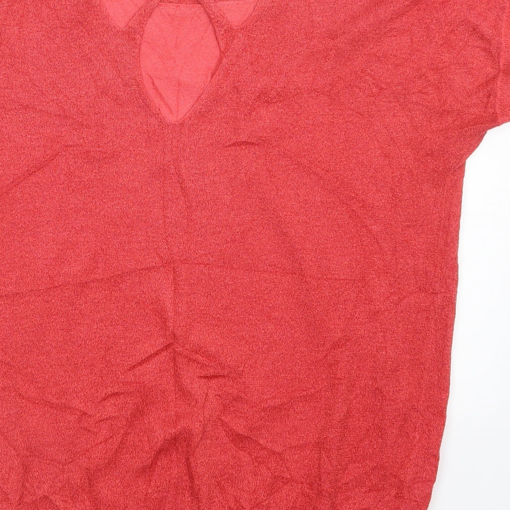 NEXT Womens Red   Pullover Jumper Size 14