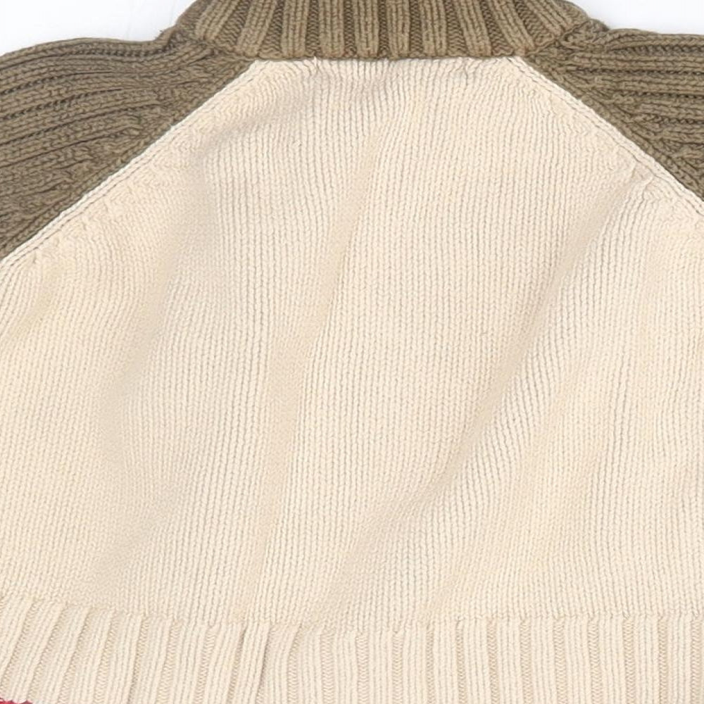 Early days Baby Beige   Full Zip Jumper Size 6-9 Months