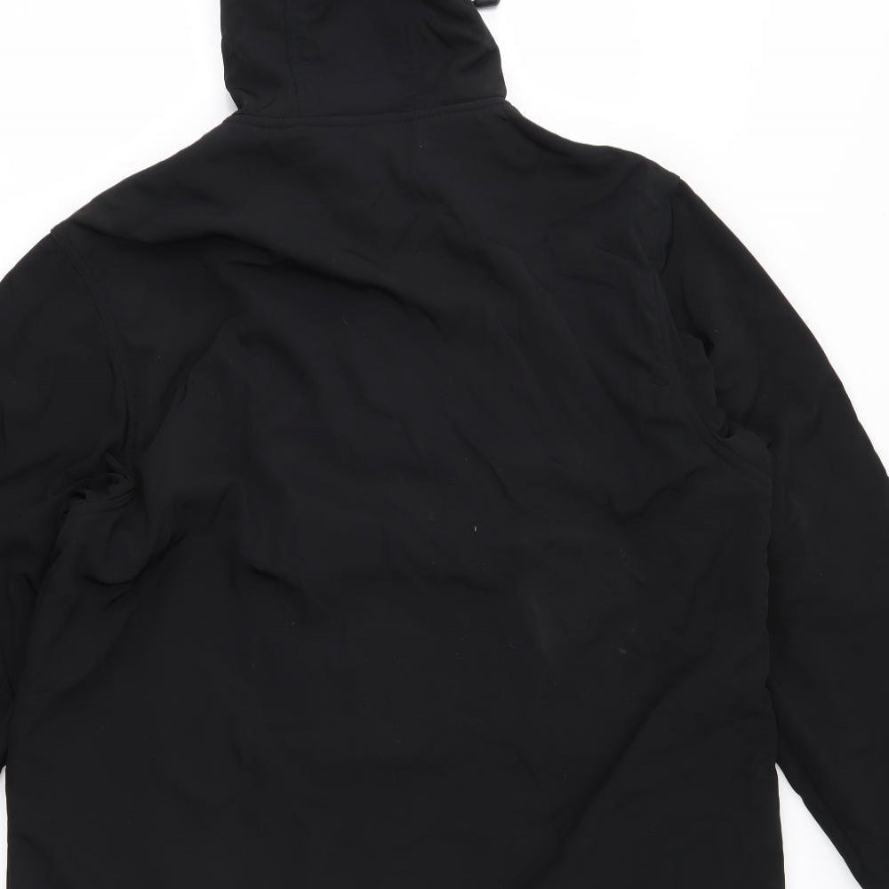 Tesco Womens Black   Jacket  Size 16  - velcro