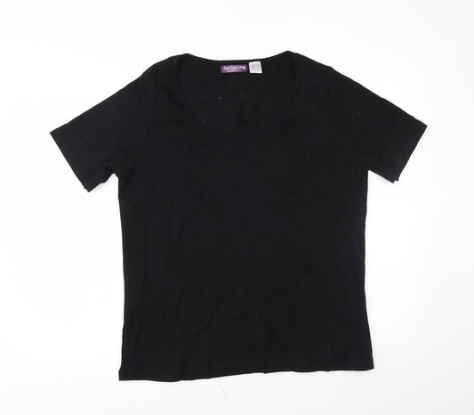 La Redoute Womens Black   Basic T-Shirt Size 16