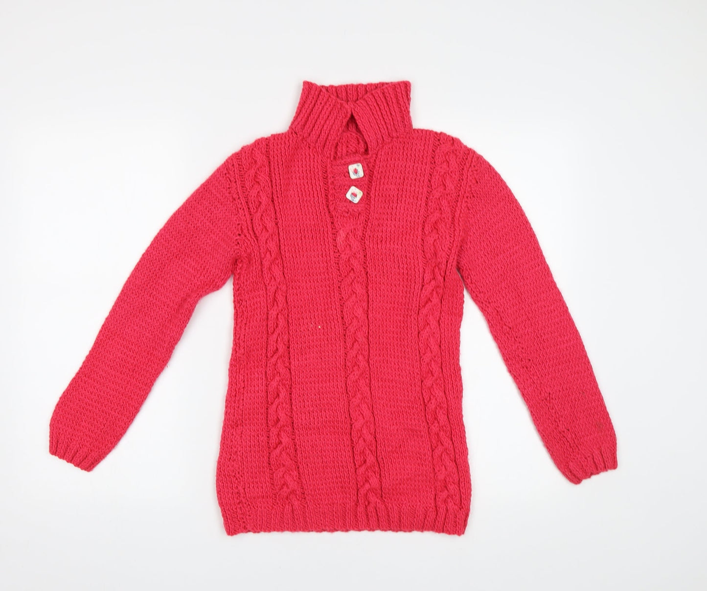 Preworn Womens Pink   Pullover Jumper Size S
