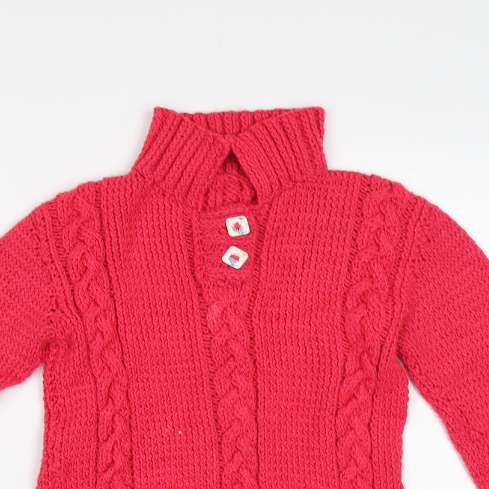 Preworn Womens Pink   Pullover Jumper Size S
