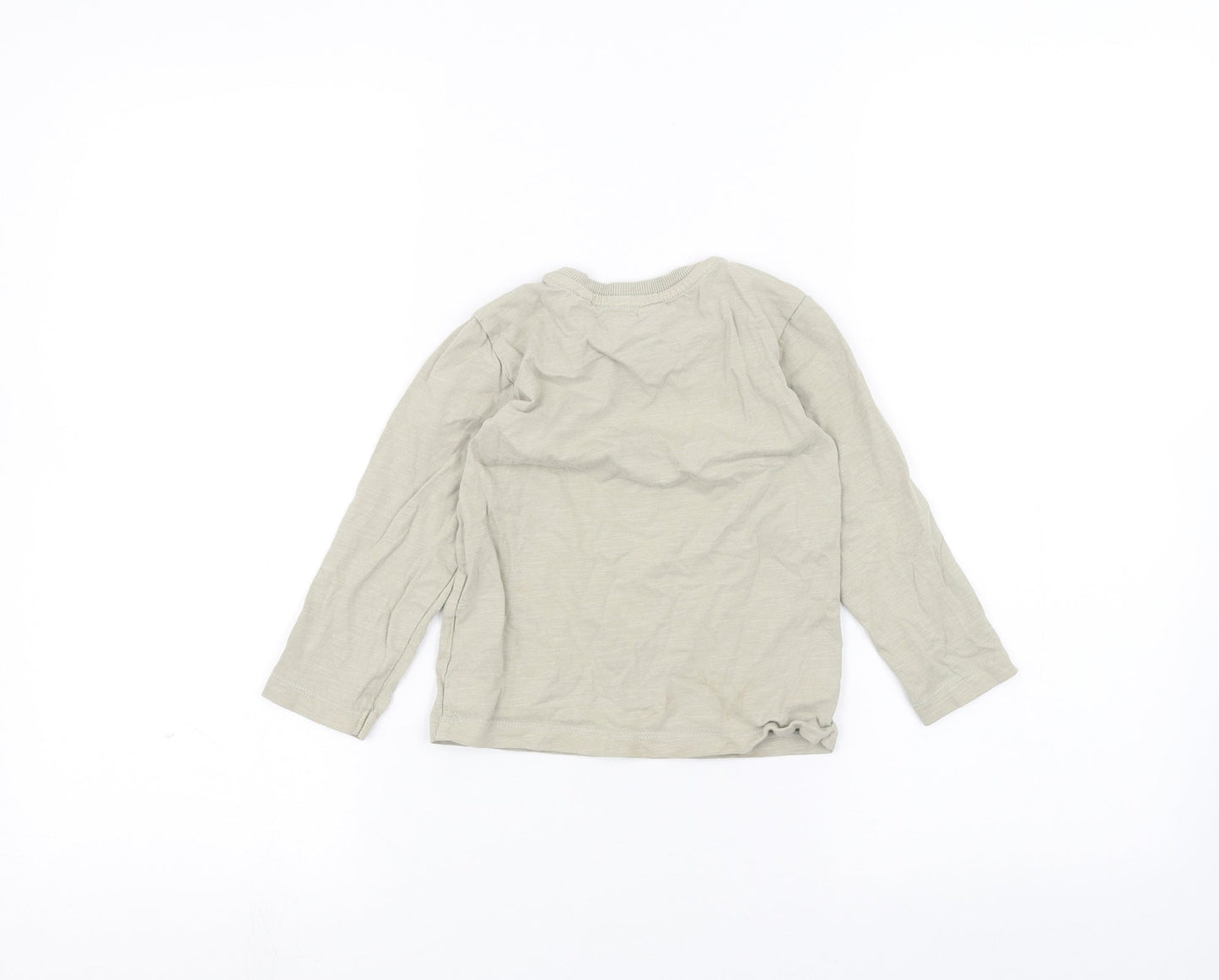 NEXT Girls Brown   Basic T-Shirt Size 2-3 Years