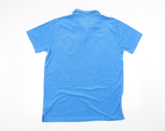 awc85 Mens Blue    Polo Size XL