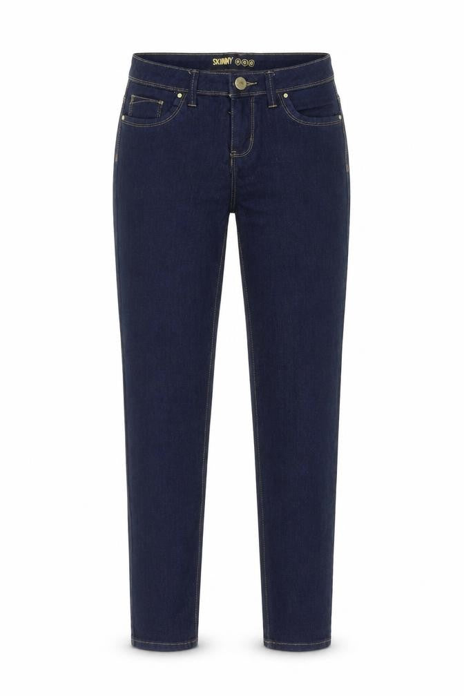Denim & Co. Womens Blue  Denim Skinny Jeans Size 8 L29 in
