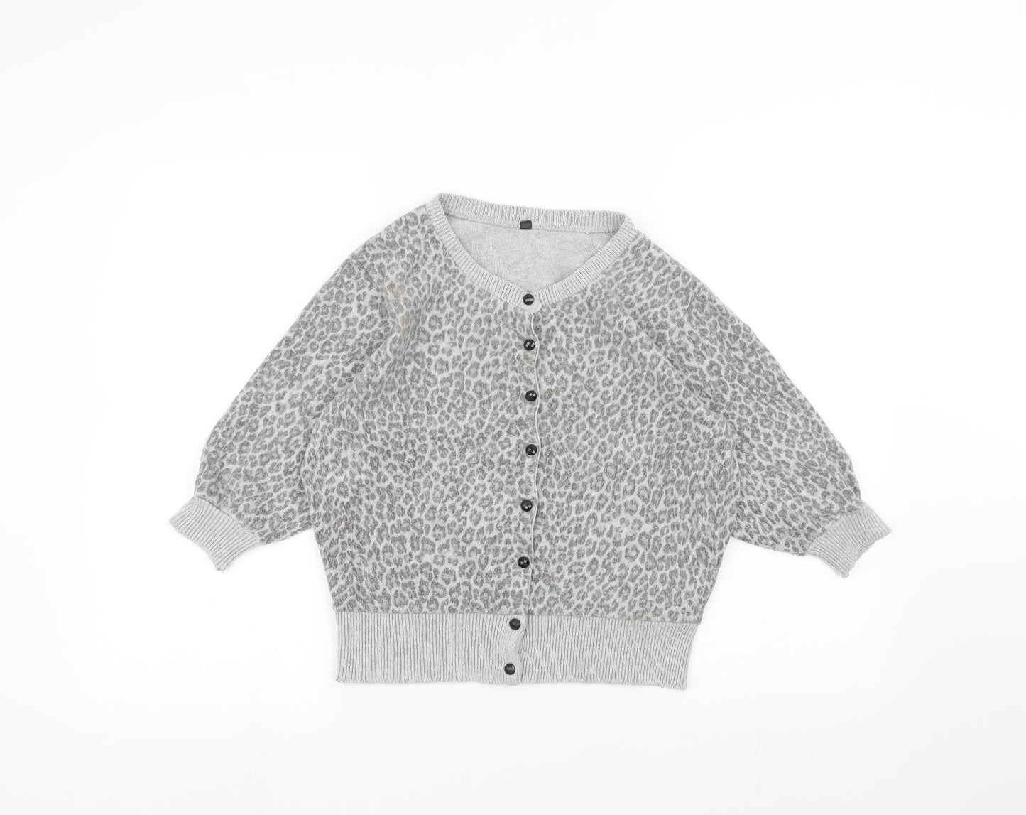 Preworn Womens Grey   Cardigan Jumper Size M