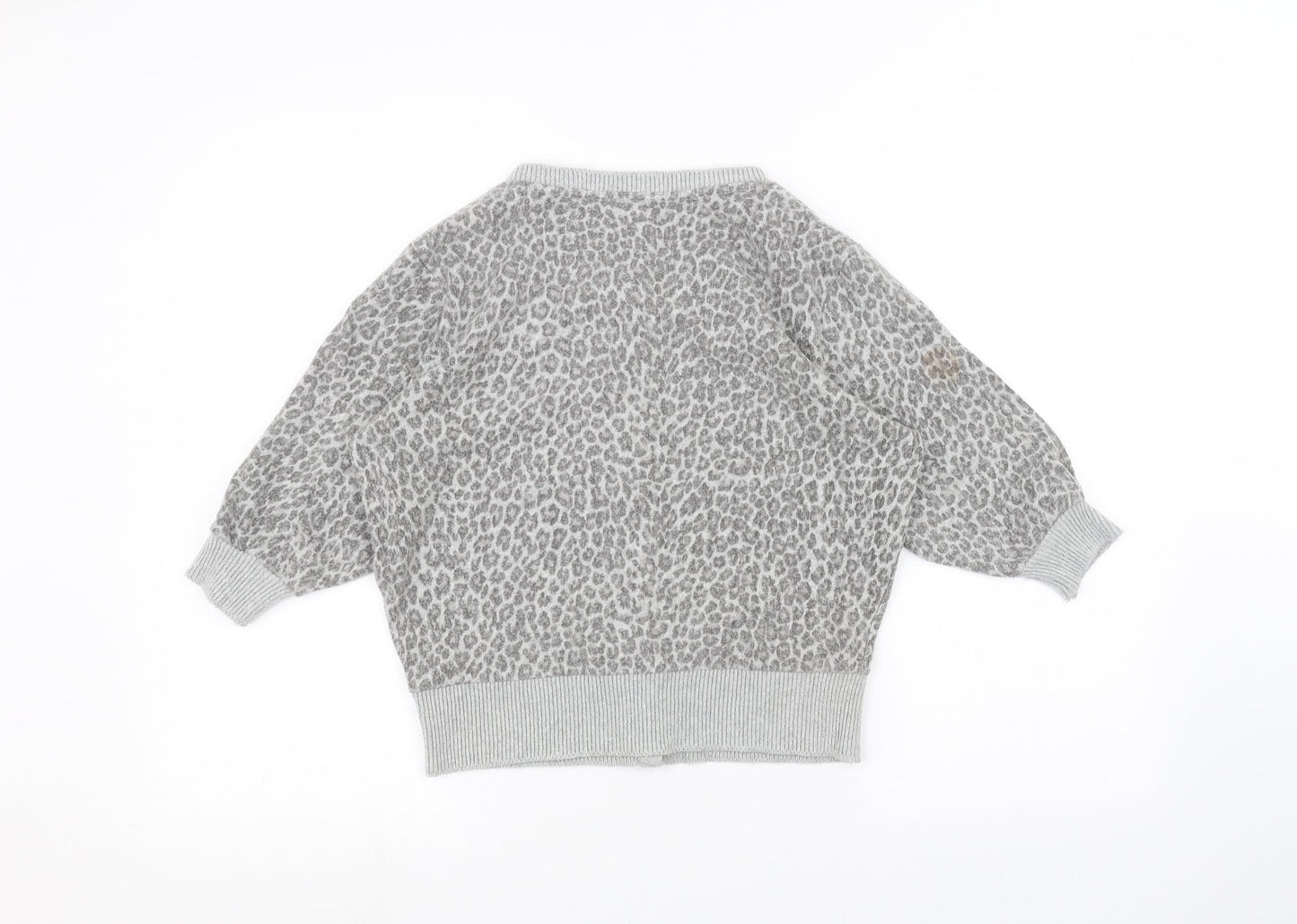 Preworn Womens Grey   Cardigan Jumper Size M