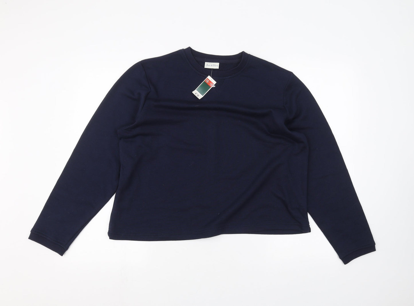 Joie de vivre Womens Blue   Pullover Jumper Size 16