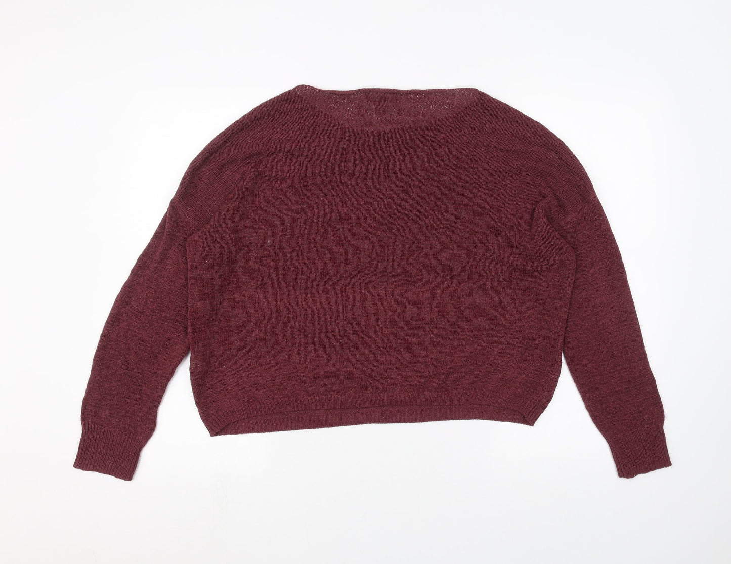 Primark Womens Red   Pullover Jumper Size M