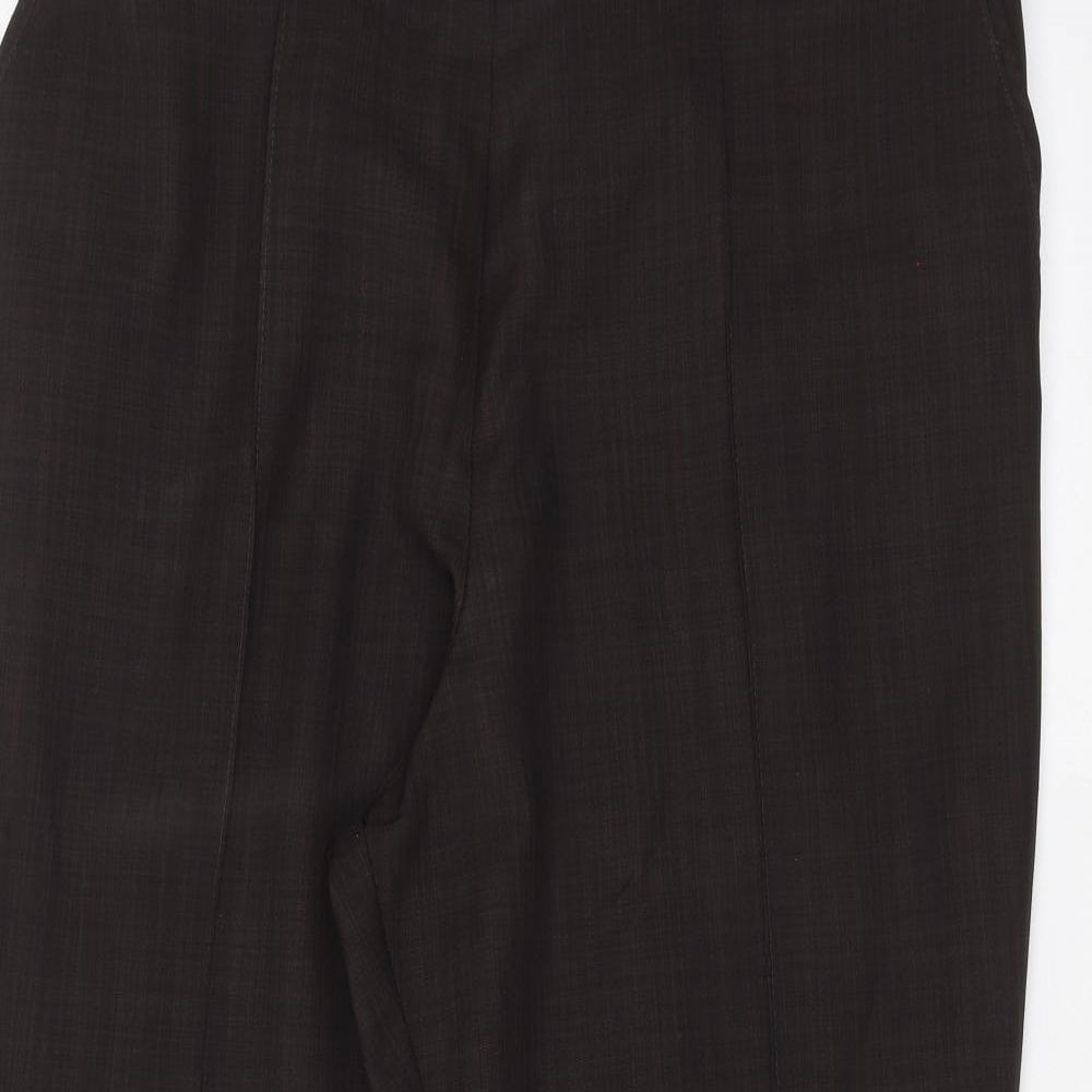 Marks and Spencer Womens Brown   Trousers  Size 18 L26 in