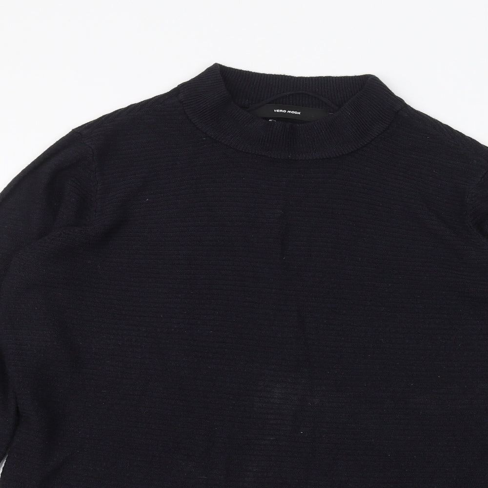 Vera Moda Womens Black   Pullover Jumper Size XL