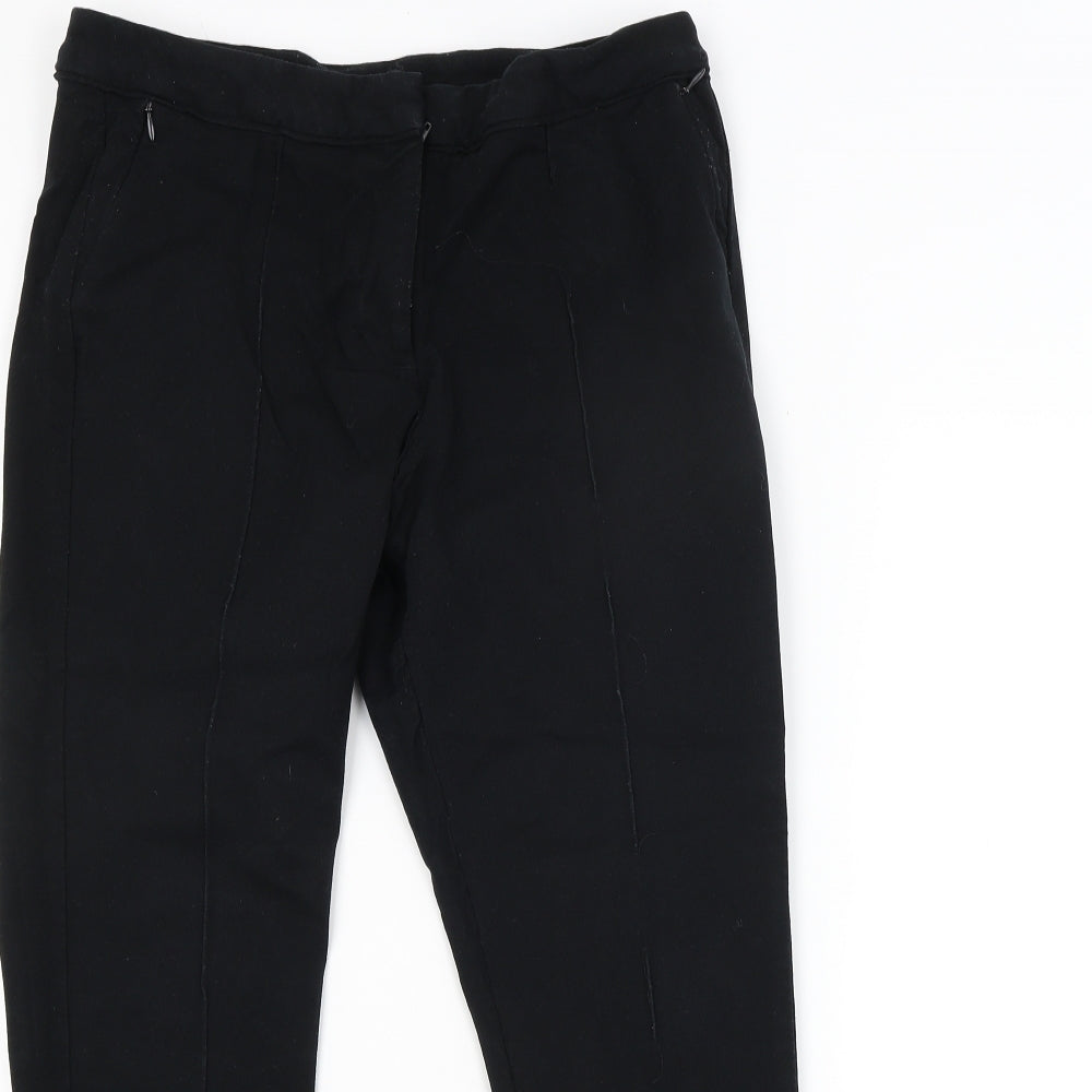 M&S Womens Black   Trousers   L26 in