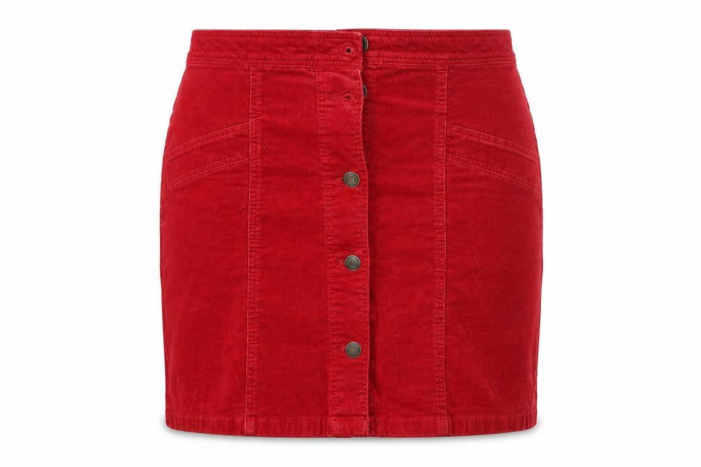 M&S Womens Red   Straight & Pencil Set Size 8