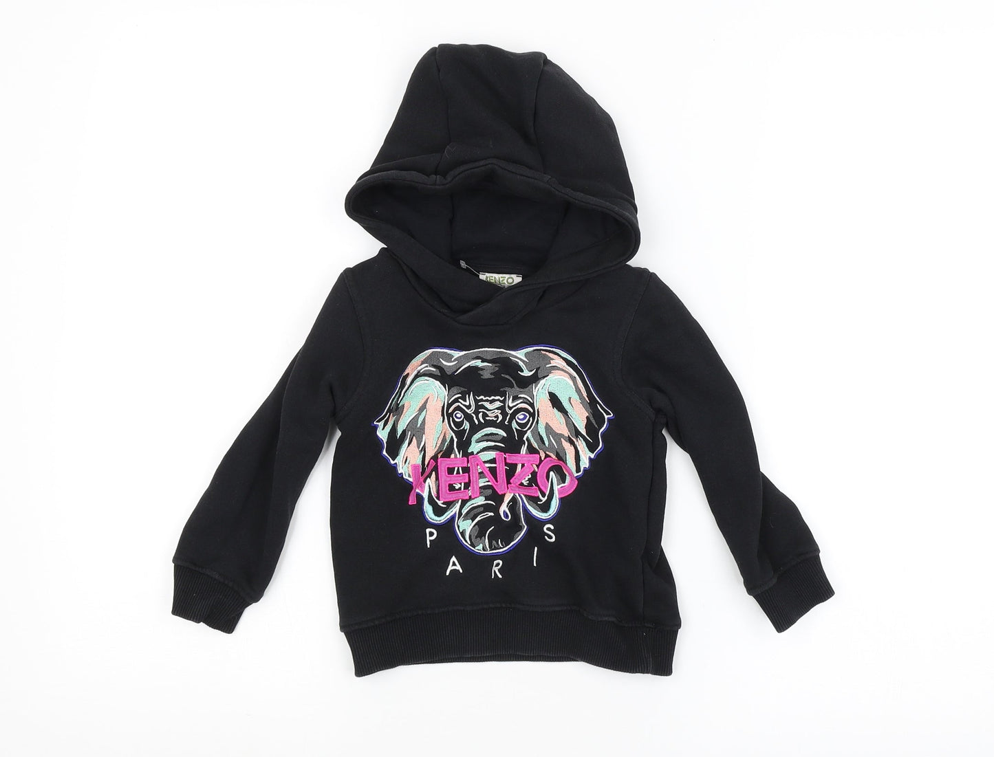 Preworn Girls Black   Pullover Hoodie