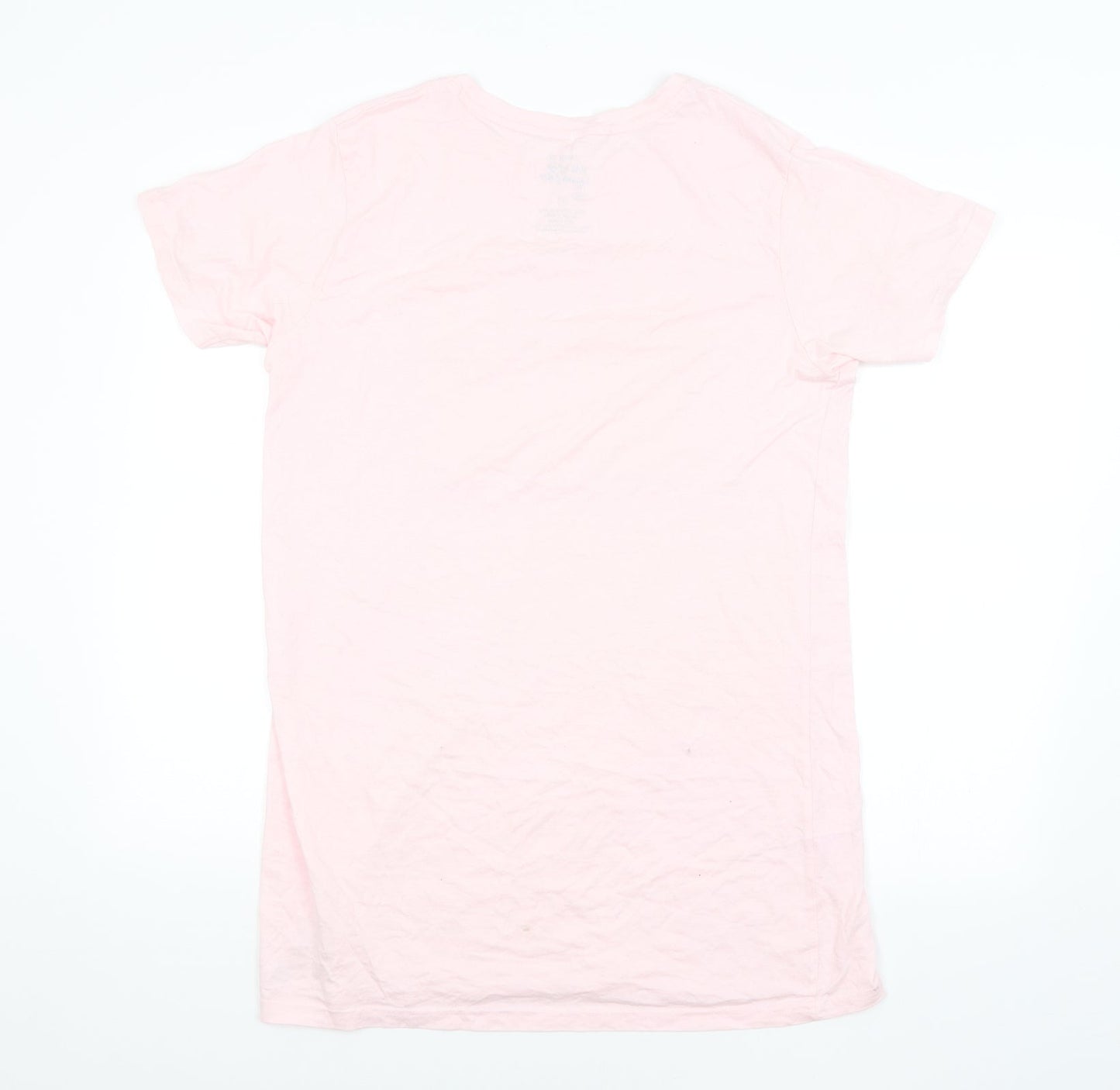 Preworn Womens Pink   Basic T-Shirt Size 10