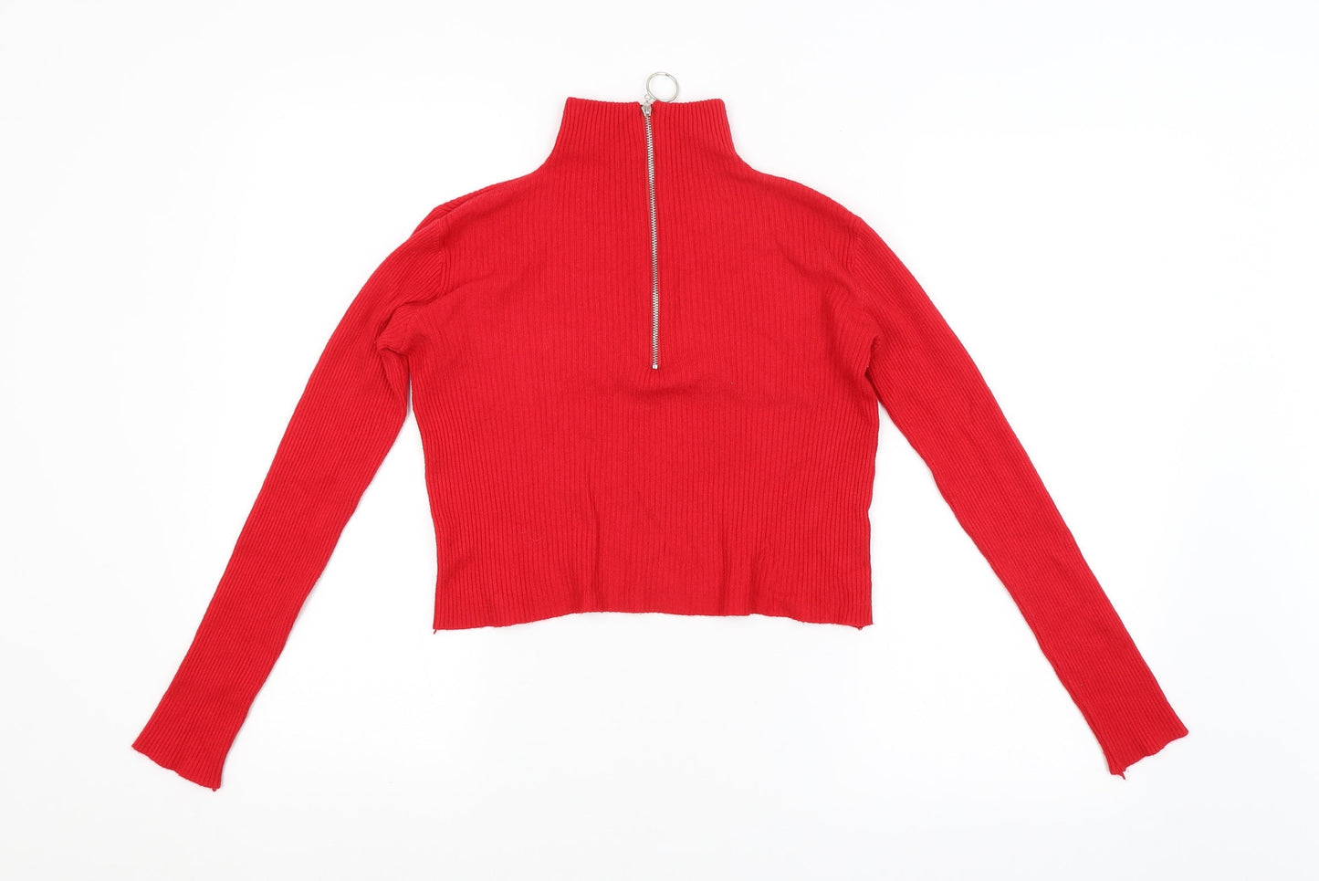 CHERRY KOKO Womens Red   Full Zip Jumper Size S