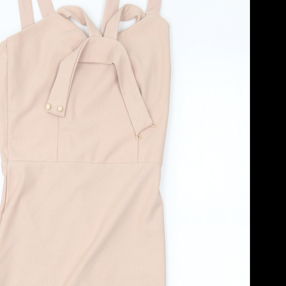 Edge Womens Pink   Pencil Dress  Size 12