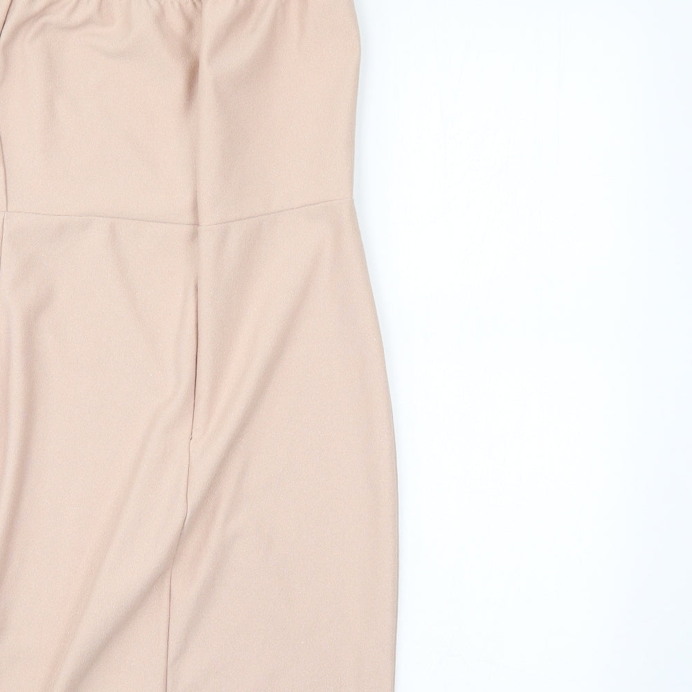 Edge Womens Pink   Pencil Dress  Size 12
