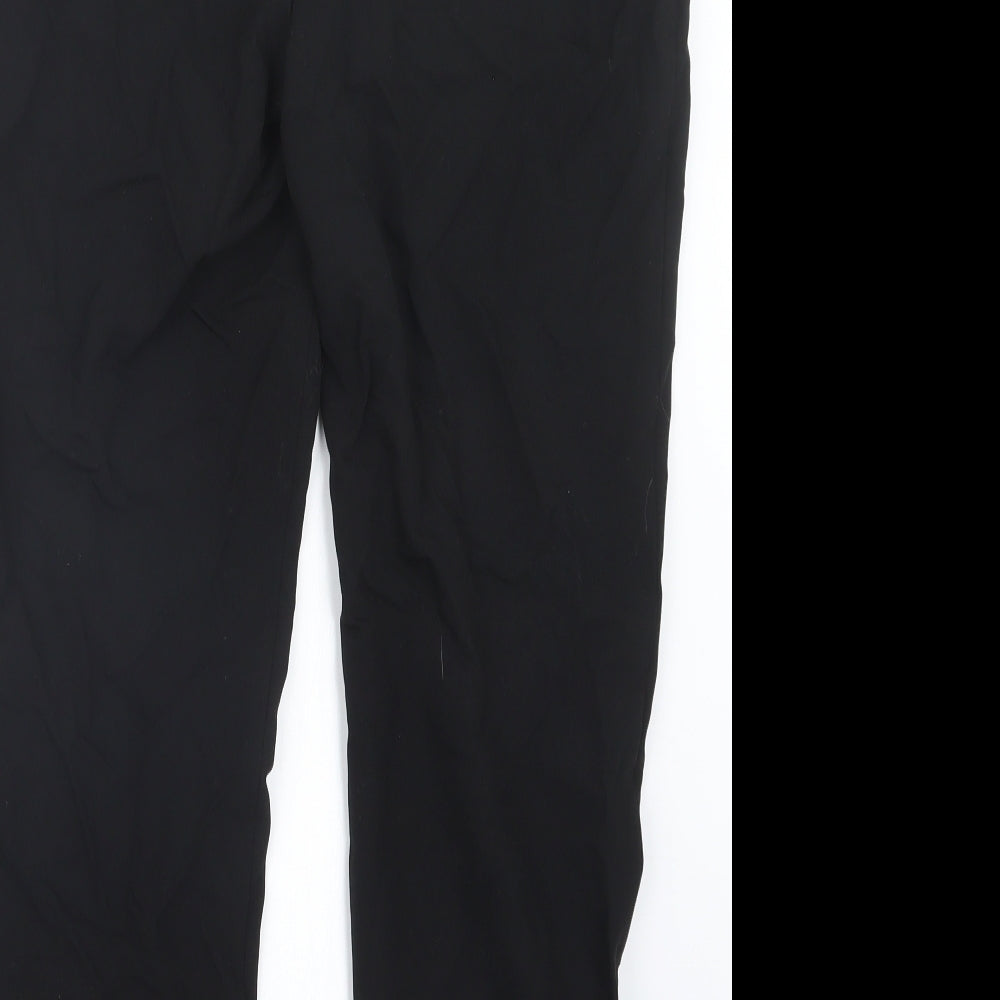 F&F Womens Black   Trousers  Size 10 L26 in