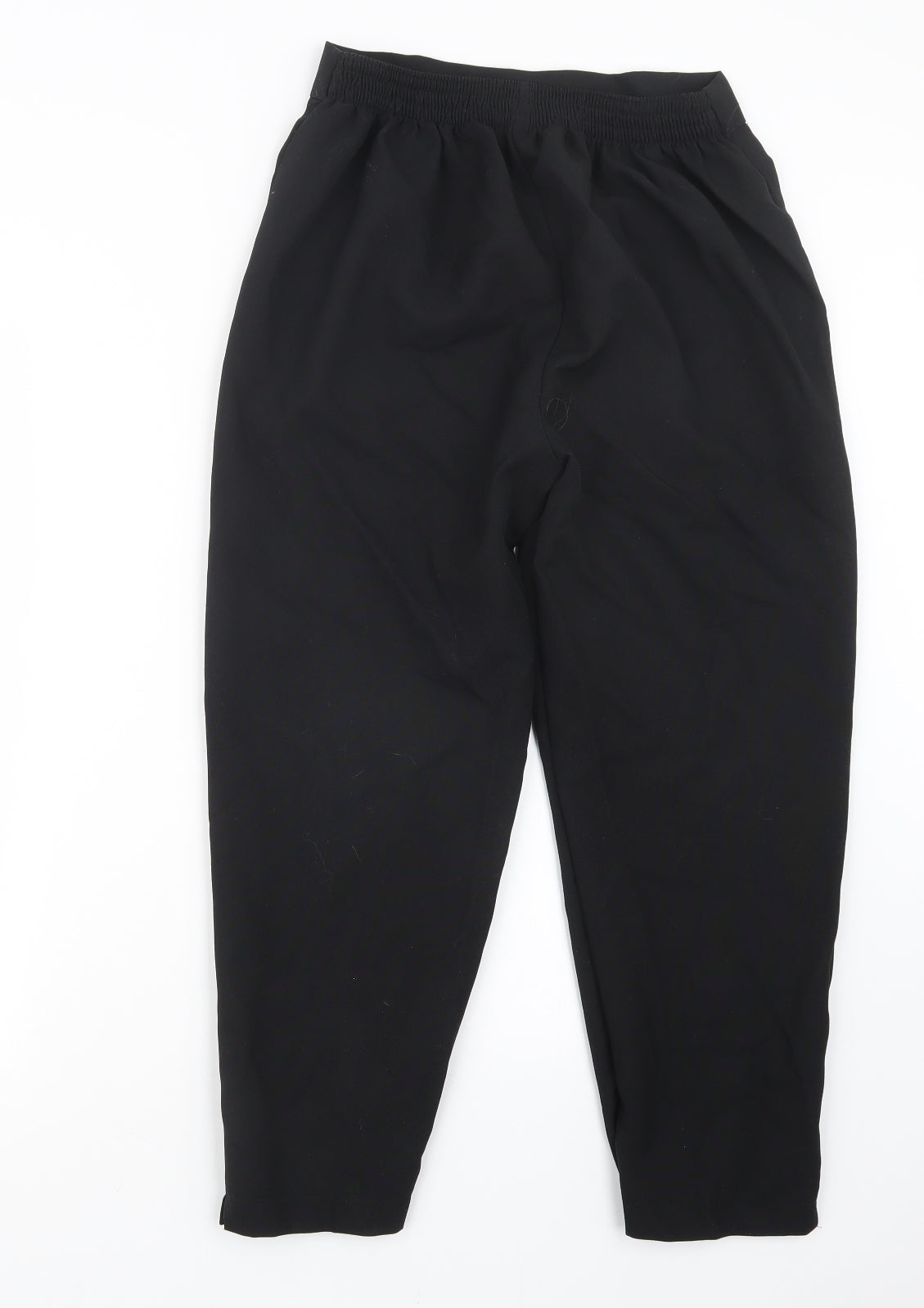 Preworn Womens Black   Trousers  Size 14 L24 in