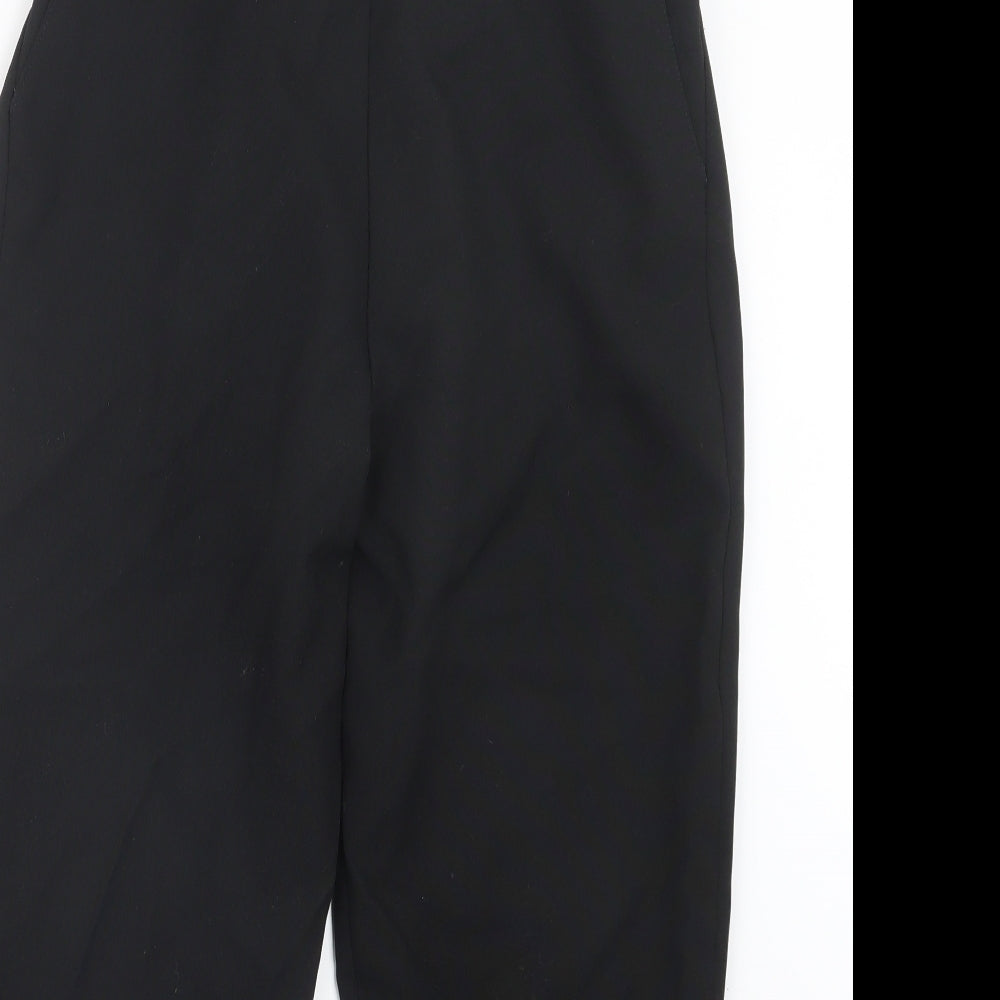 Preworn Womens Black   Trousers  Size 14 L24 in