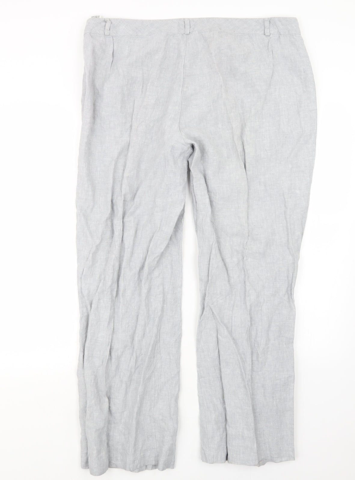 Marks and Spencer Womens Grey   Trousers  Size 20 L28.5 in