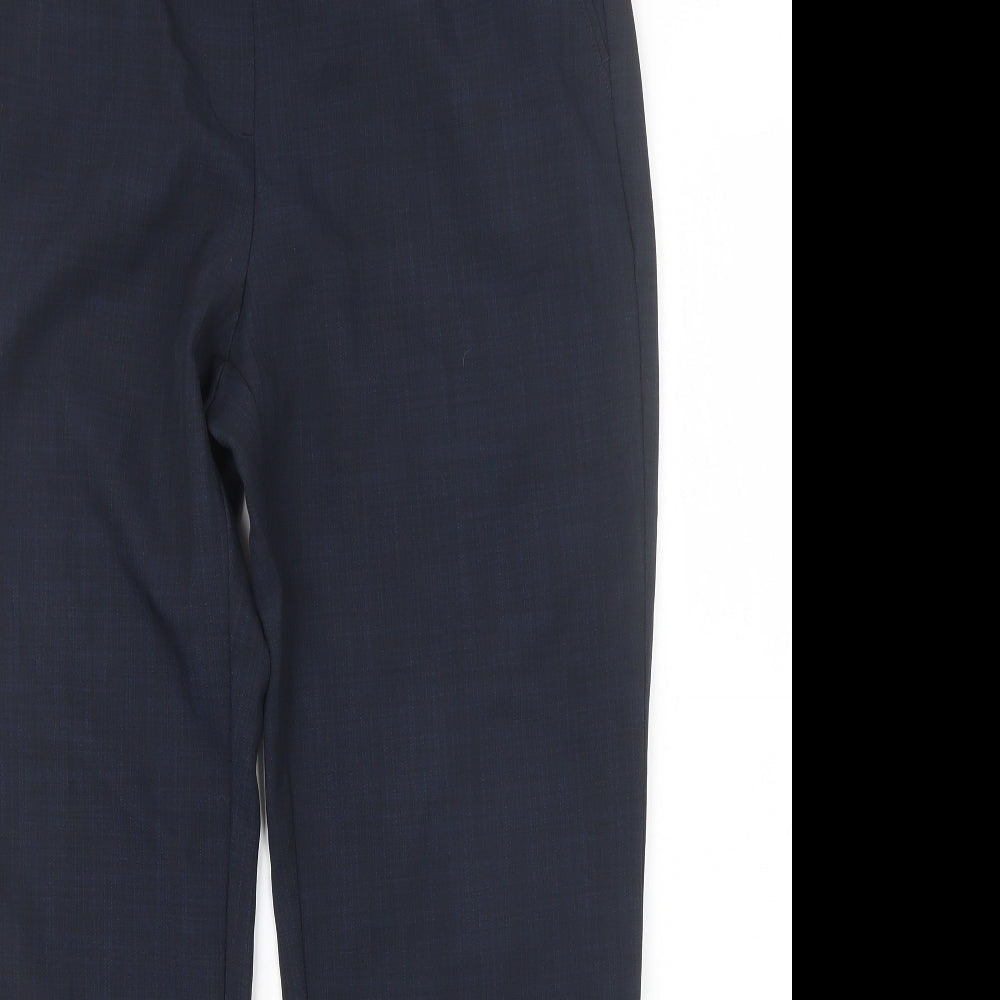 Marks and Spencer Womens Blue   Trousers  Size 12 L27 in